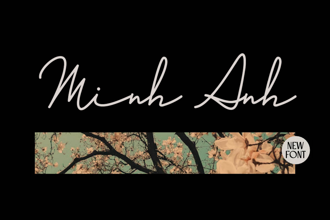 Tải Miễn Phí -  Font Chữ Ký Viết Tay SVN Sharpen Thanh Lịch & Tinh Tế